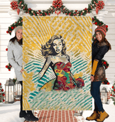 Surfing 1 03 Sherpa Blanket - Beyond T-shirts